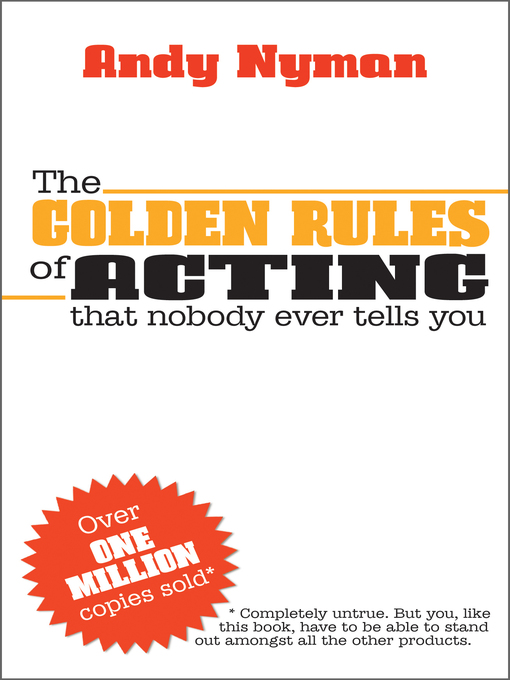 Title details for The Golden Rules of Acting by Andy Nyman - Available